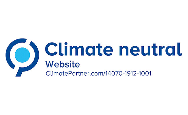 Klimaneutrale Website Logo